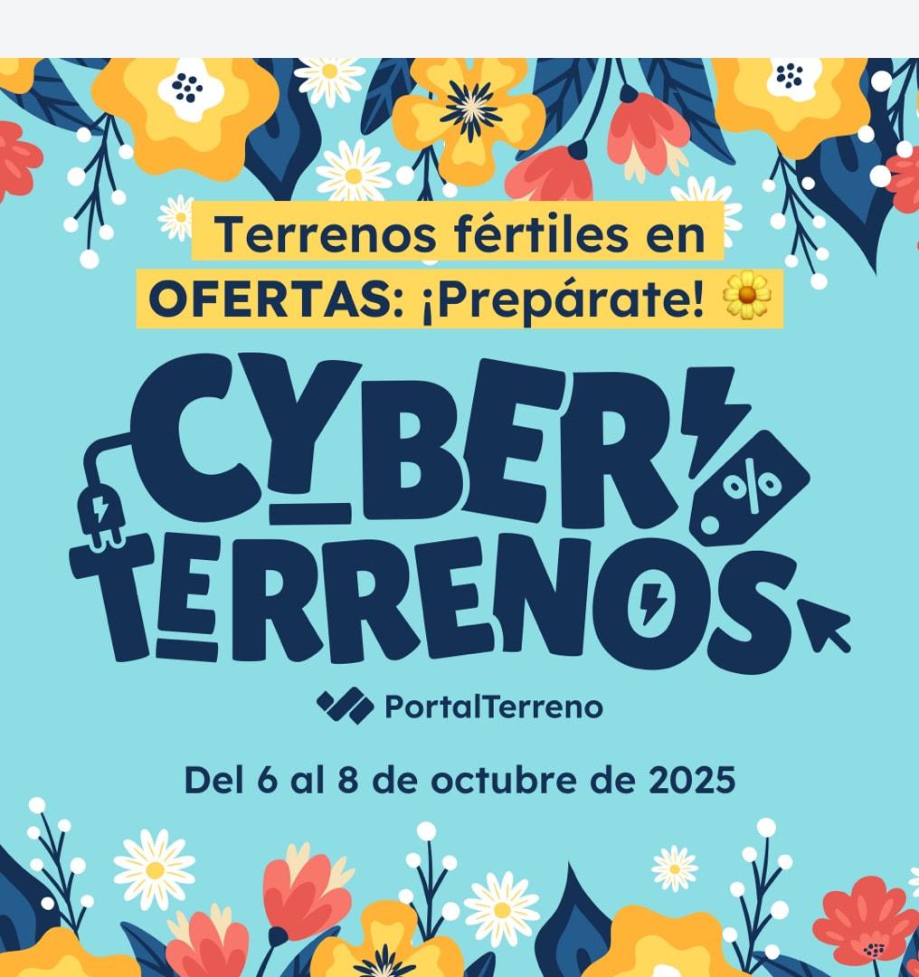 Cyber Terrenos 2025 - Del 6 al 8 de octubre 