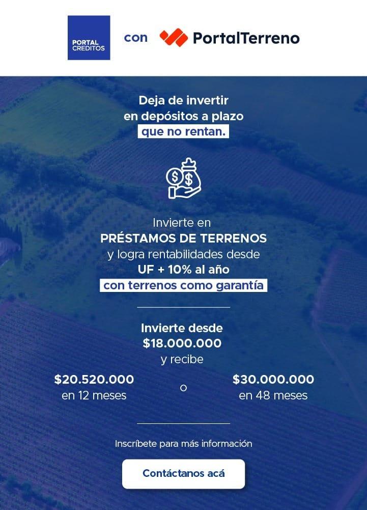 Invierte en PRÉSTAMOS DE TERRENOS